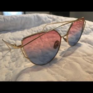 Cotton candy sunset sunglasses